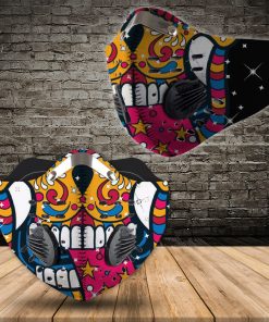 Day Of The Dead Sugar Skull N95 Filter Face Mask Day Of The Dead Sugar Skull N95 Filter Face Mask