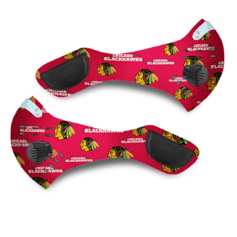 Chicago Blackhawks Hockey N95 Filter Face Mask + Filter