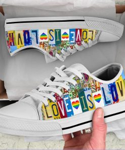 LGBT Love is Love Low Top Shoes