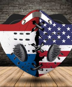 Netherlands and US Flag N95 Filter Face Mask Netherlands and US Flag N95 Filter Face Mask