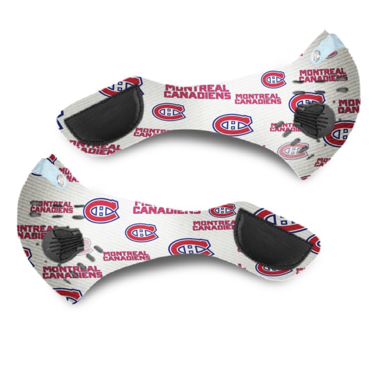 Montreal Canadiens Hockey Face Mask + N95 Filter