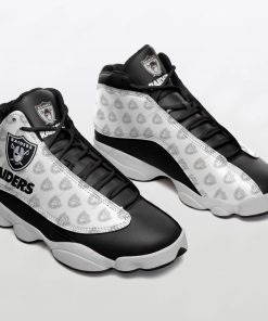 Las Vegas Raiders Football Jordan 13 Shoes