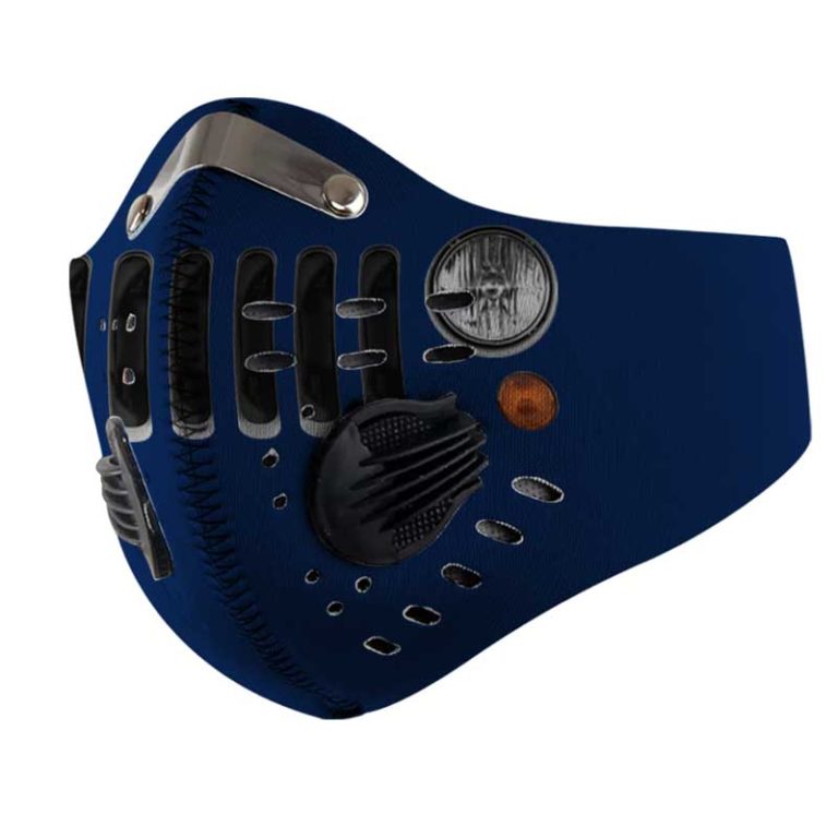 Jeep Ocean Blue Metallic N95 Filter Face Mask