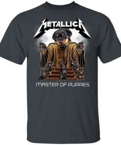 Metallica Master Of Puppies Rottweiler Dog Hoodie, T Shirt