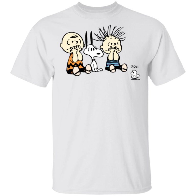 Snoopy And Charlie Brown Boo Ghost Shirt