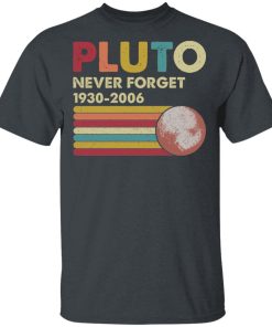Pluto Never Forget 1930-2006 Shirt