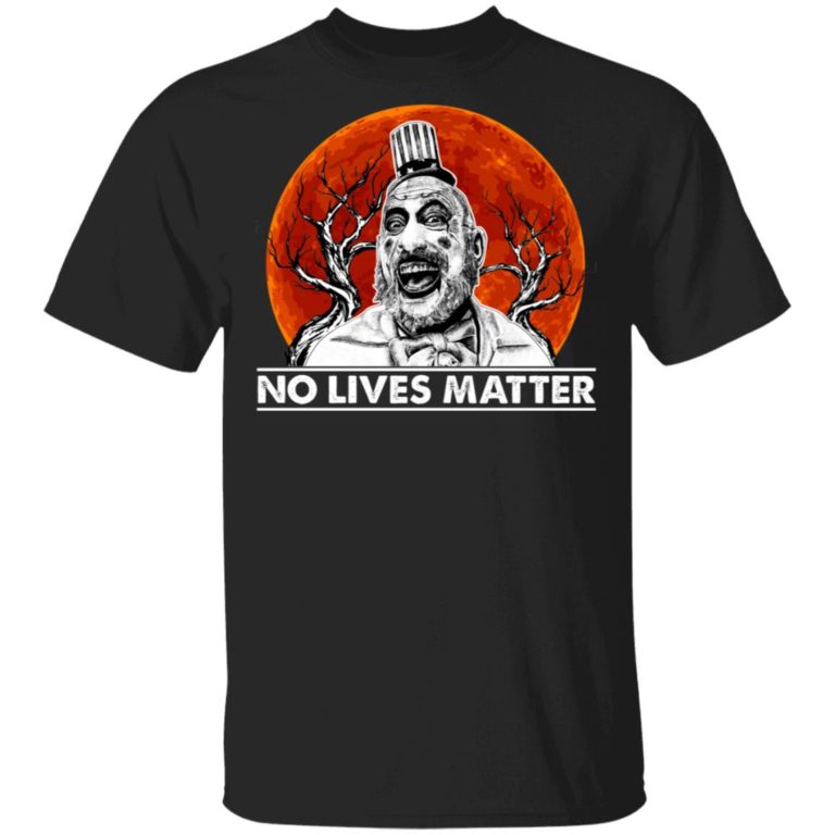 Captain Spaulding No Lives Matter Sunset Shirt