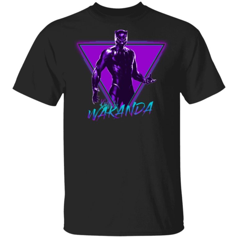 Black Panther King Of Wakanda Shirt
