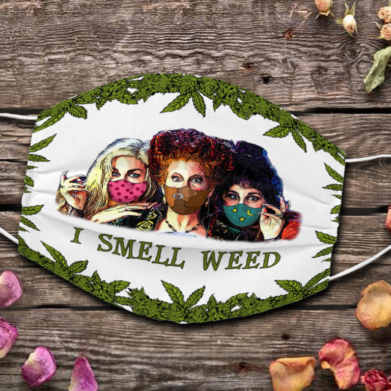 Hocus Pocus I Smell Weed Face Mask + PM2.5 Filter