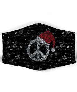 Hippie Christmas Face Mask + PM2.5 Filter