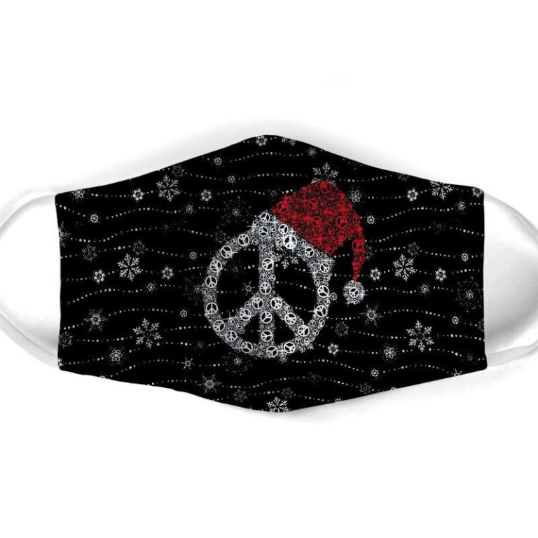 Hippie Christmas Face Mask + PM2.5 Filter