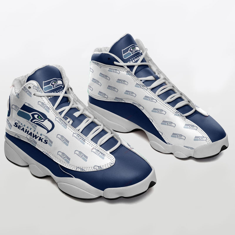 Seattle Seahawks Football Jordan 13 Shoes - Sneaker - RobinPlaceFabrics