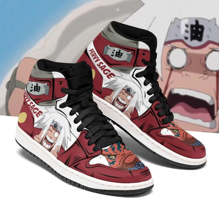 Jiraiya Pervy Sage Jordan 1 High Sneaker