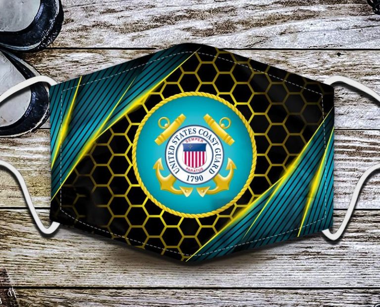 United States Coast Guard Face Mask with PM2.5 Filter