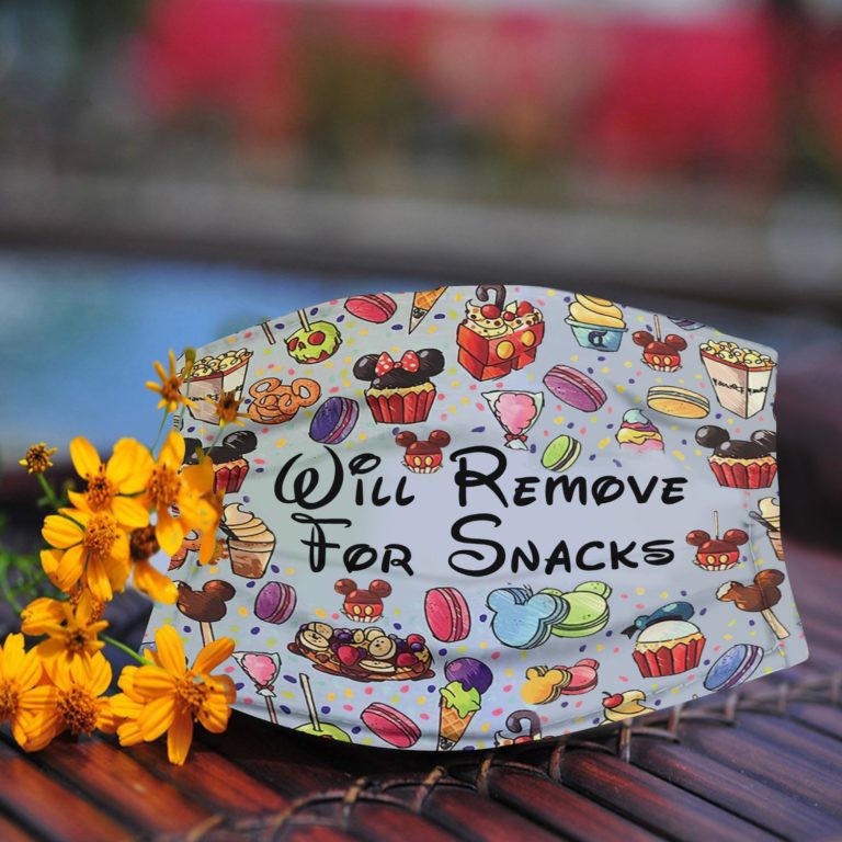Will Remove For Snacks Face Mask with PM2.5 Filter