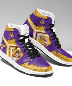 LAL Kobe Bryant #24 Air Jordan 1 High Sneaker – Bryant Shoes LAL Kobe Bryant #24 Air Jordan 1 High Sneaker – Bryant Shoes