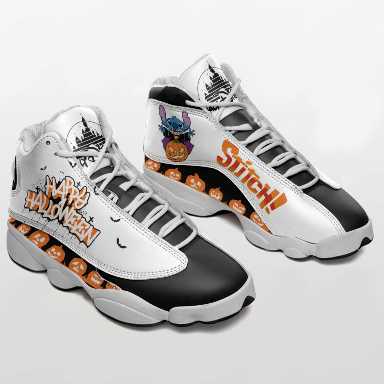 Stitch Happy Halloween Air Jordan 13 Sneaker