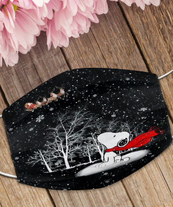 Snoopy Christmas PM2.5 Filter Face Mask Snoopy Christmas PM2.5 Filter Face Mask