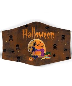 Sewing Halloween Pumpkin Face Mask