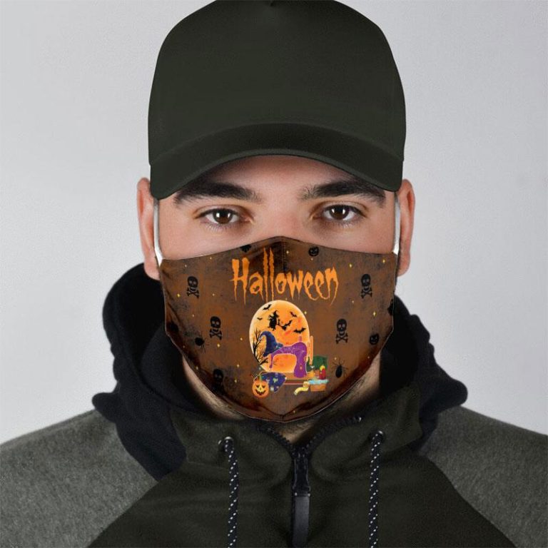 Sewing Halloween Pumpkin Face Mask + PM2.5 Filter