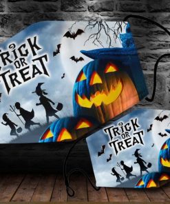 Trick Or Treat Pumpkin Face Mask with PM2.5 Filter