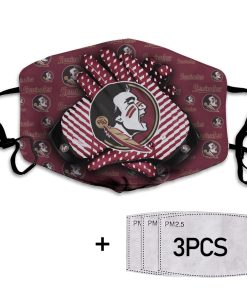 Florida State Seminoles Face Mask with PM2.5 Filter Florida State Seminoles Face Mask with PM2.5 Filter