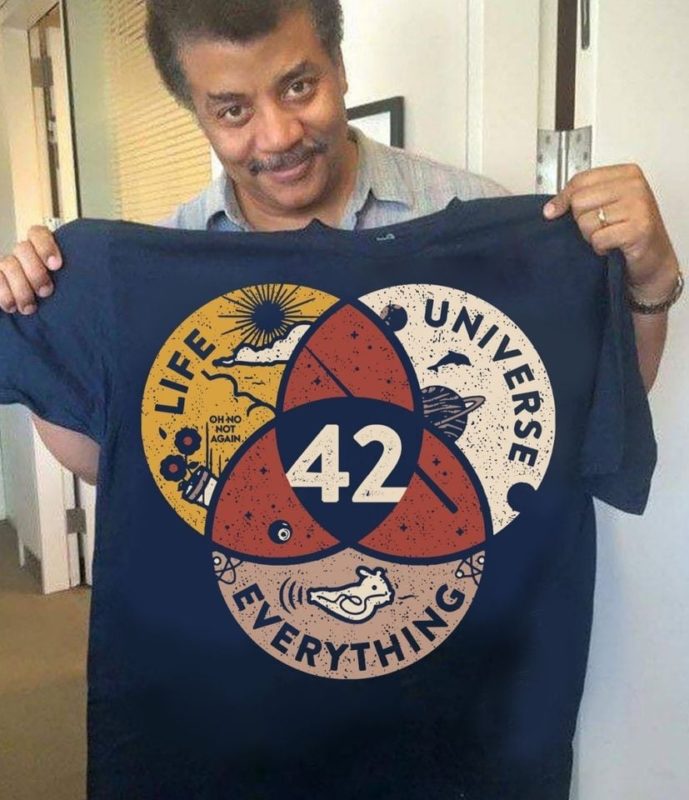 42 The Answer To Life The Universe And Everything Vintage T Shirt
