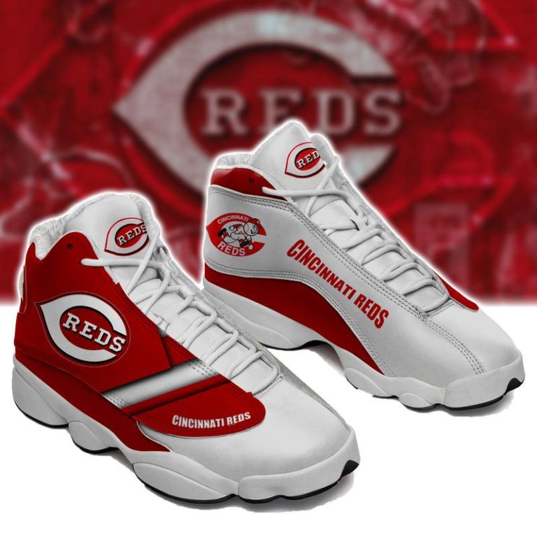 Cincinnati Reds Jordan 13 Shoes Cincinnati Reds Jd13 Sneaker