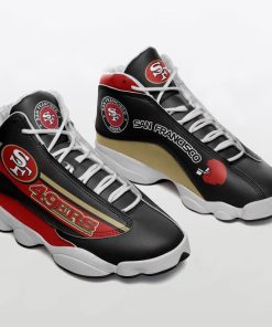 San Francisco 49ers Football Air Jordan 13 Sneakers San Francisco 49ers Football Air Jordan 13 Sneakers