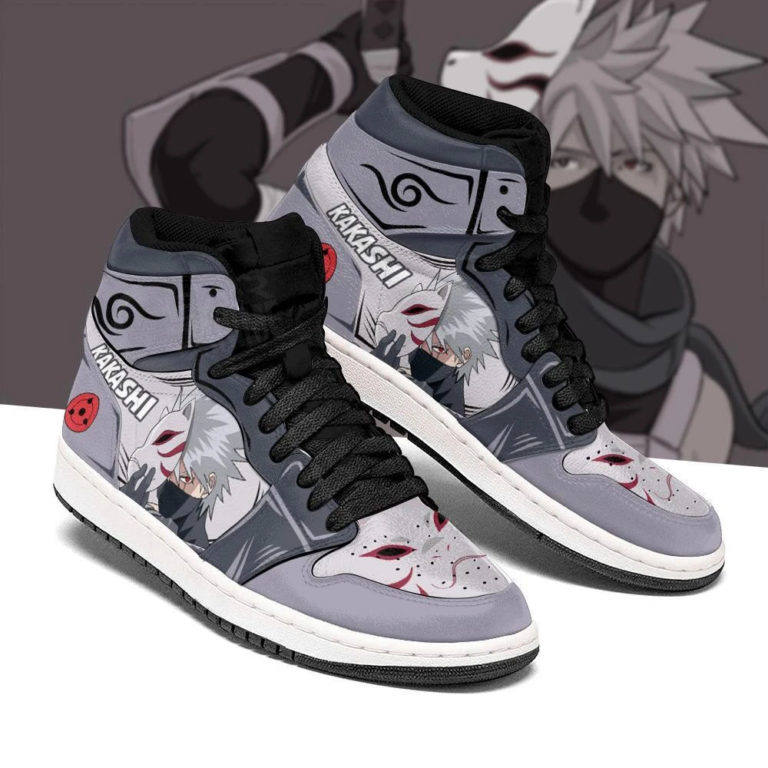 Naruto Rasenshuriken Air Jordan 1 High Shoes - RobinPlaceFabrics