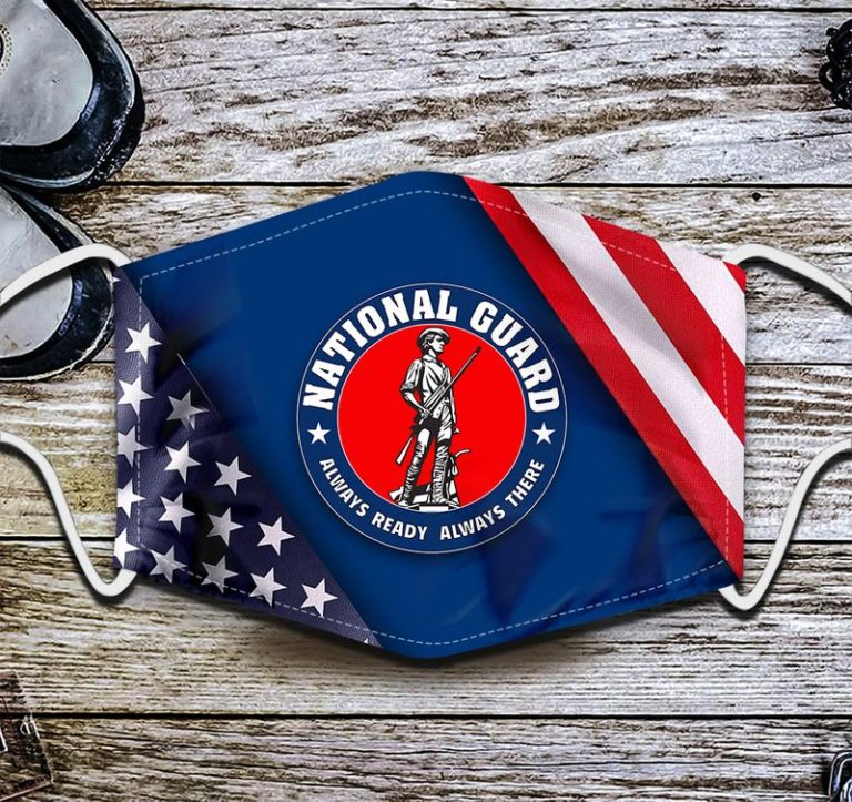 National Guard Always Ready Always There Face Mask with PM2.5 Filter