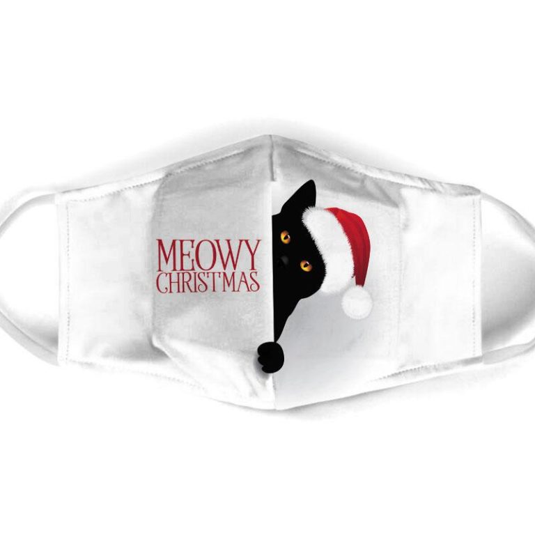 Meowy Christmas Face Mask + PM2.5 Filter