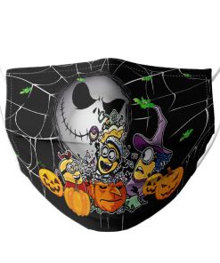 Monions – Jack Skellington Pumpkin Halloween Face Mask + PM2.5 Filter Monions – Jack Skellington Pumpkin Halloween Face Mask + PM2.5 Filter