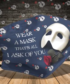 Rose Wear A Mask That’s All I Ask Of You Face Mask with PM2.5 Filter Rose Wear A Mask That’s All I Ask Of You Face Mask with PM2.5 Filter