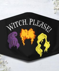 Hocus Pocus Witch Please Face Mask with PM2.5 Filter Hocus Pocus Witch Please Face Mask with PM2.5 Filter