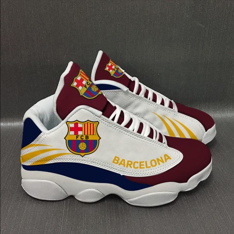 Barcelona FC Air Jordan 13 Sneaker – Barcelona Jordan Shoes