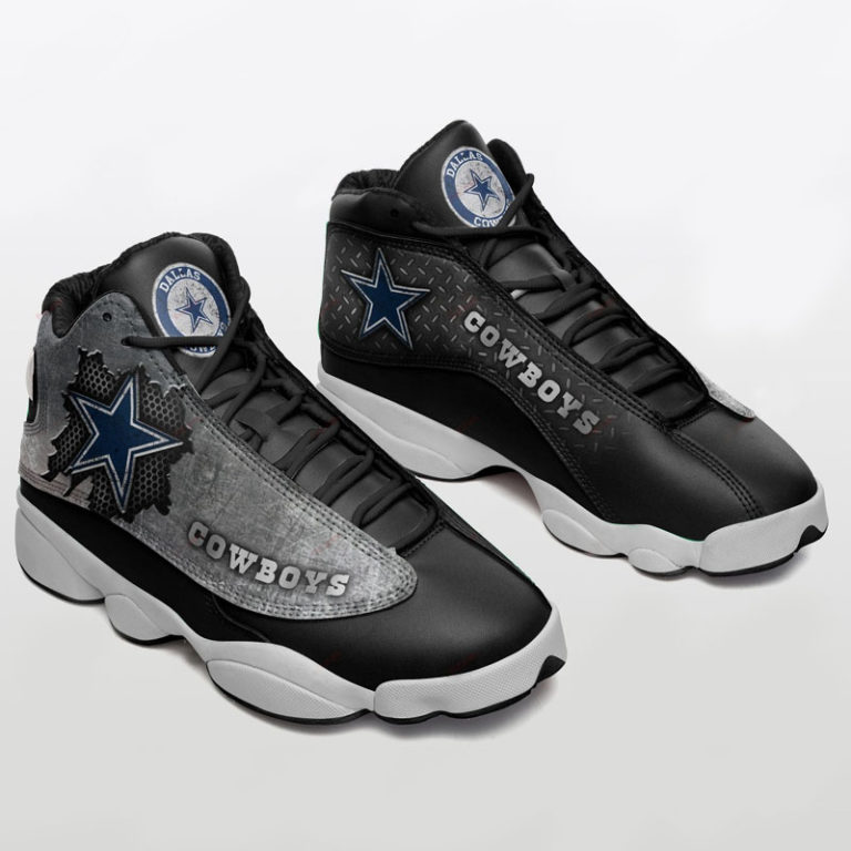 Dallas Cowboys Football Jordan 13 Shoes – Sneakers