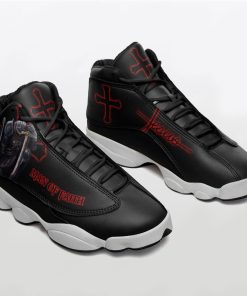 Warrior Man Of Faith Jesus Jordan 13 Shoes – JD 13 Sneaker