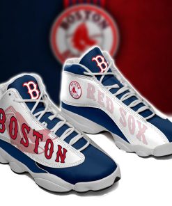 Boston Red Sox Air Jordan 13 Sneaker Boston Red Sox Air Jordan 13 Sneaker