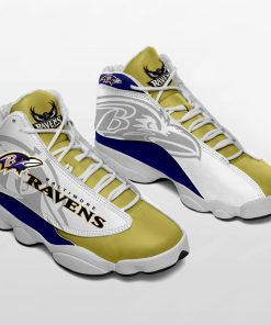 Baltimore Ravens Football Jordan 13 Shoes – Ravens JD13 Sneakers Baltimore Ravens Football Jordan 13 Shoes – Ravens JD13 Sneakers