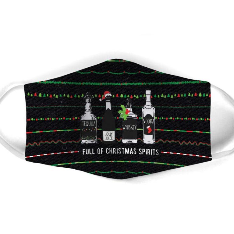 Full Of Christmas Spirits Christmas Face Mask + PM2.5 Filter
