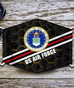The United States Air Force (USAF) Face Mask with PM2.5 Filter The United States Air Force (USAF) Face Mask with PM2.5 Filter