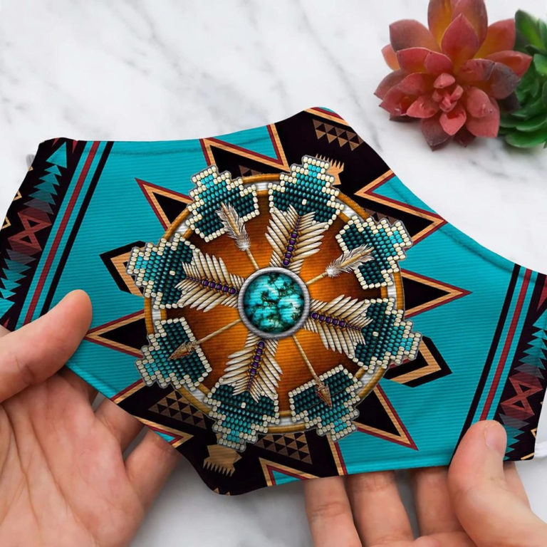 Native American Full printed Face Mask + PM2.5 Filter