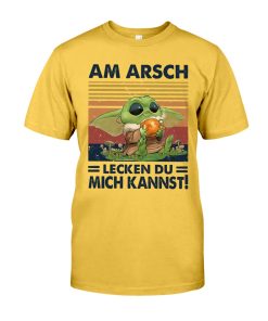 Baby Yoda Am Arsch Lecken Du Mich Kannst T Shirt Baby Yoda Am Arsch Lecken Du Mich Kannst T Shirt