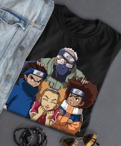 Boondocks Naruto Team 7 Costumes T Shirt