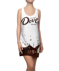 Dove Chocolate Racerback Dress