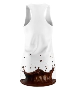 Dove Chocolate Racerback Dress