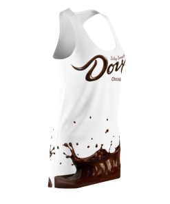 Dove Chocolate Racerback Dress