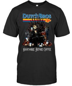 Dutch Brosc Jack Skellington Nightmare Before Coffee T Shirt