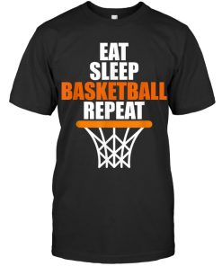 Eat Sleep Basketball Repeat T Shirt
